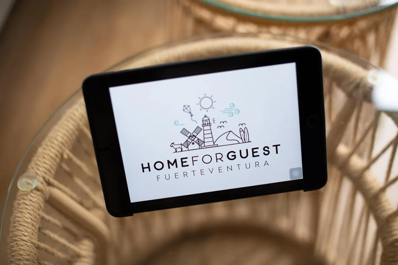 Homeforguest Modern And New Beachfront Apartment La Oliva Spanien